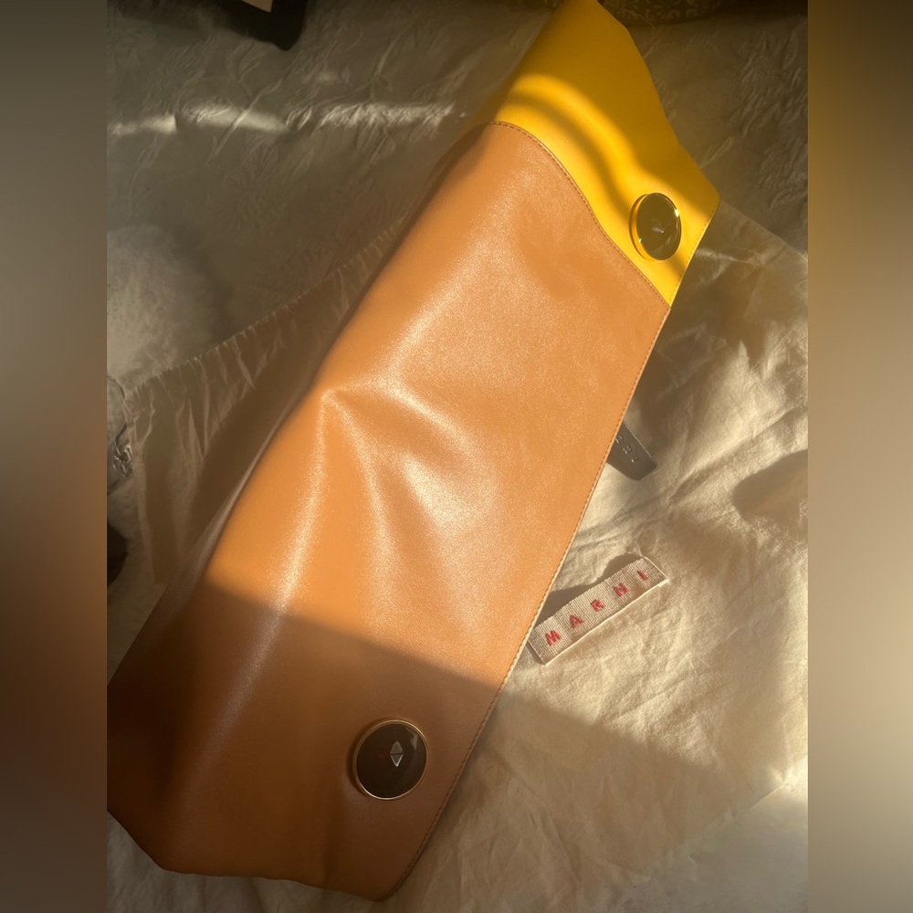 Marni Colorblock Oversized Leather Bag - Picture 12 of 13
